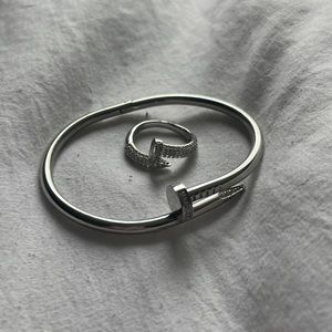 Ring and bracelet set